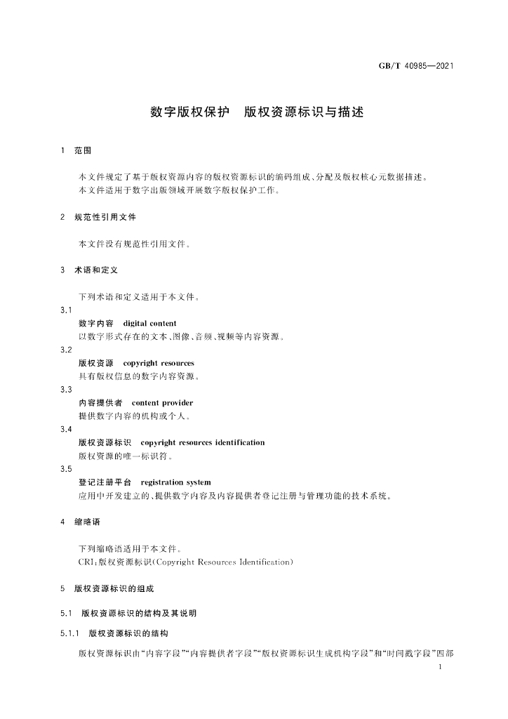 GB/T 40985-2021 标准预览