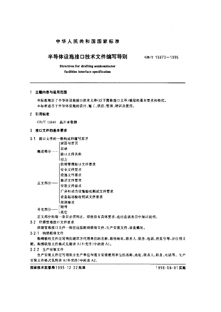 GB/T 15873-1995 标准预览