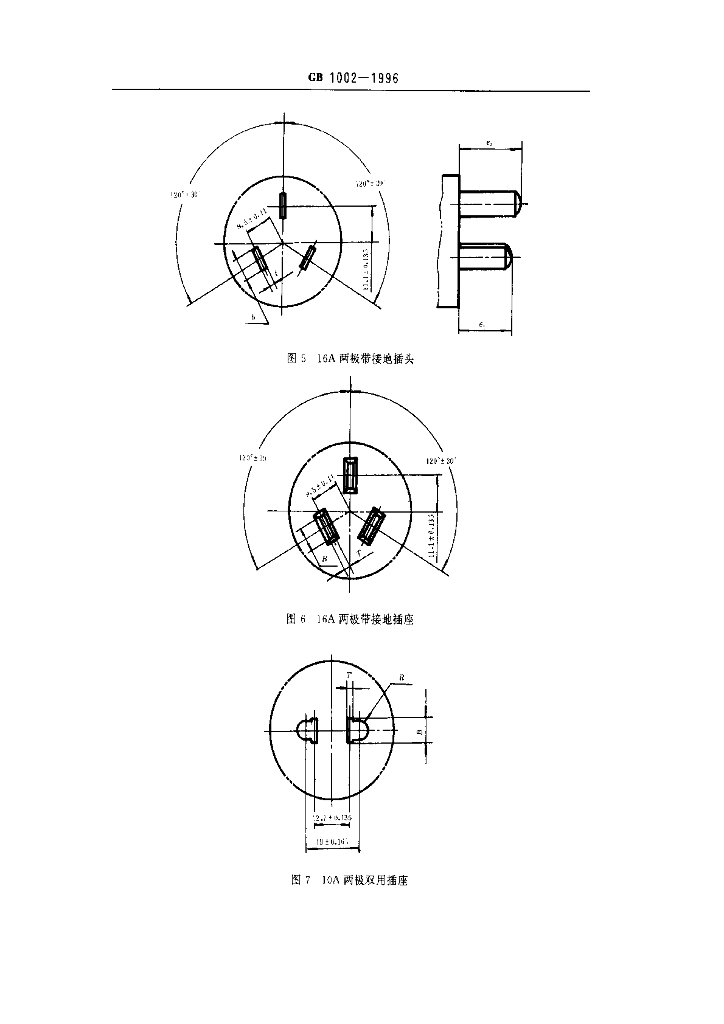 GB 1002-1996 标准预览