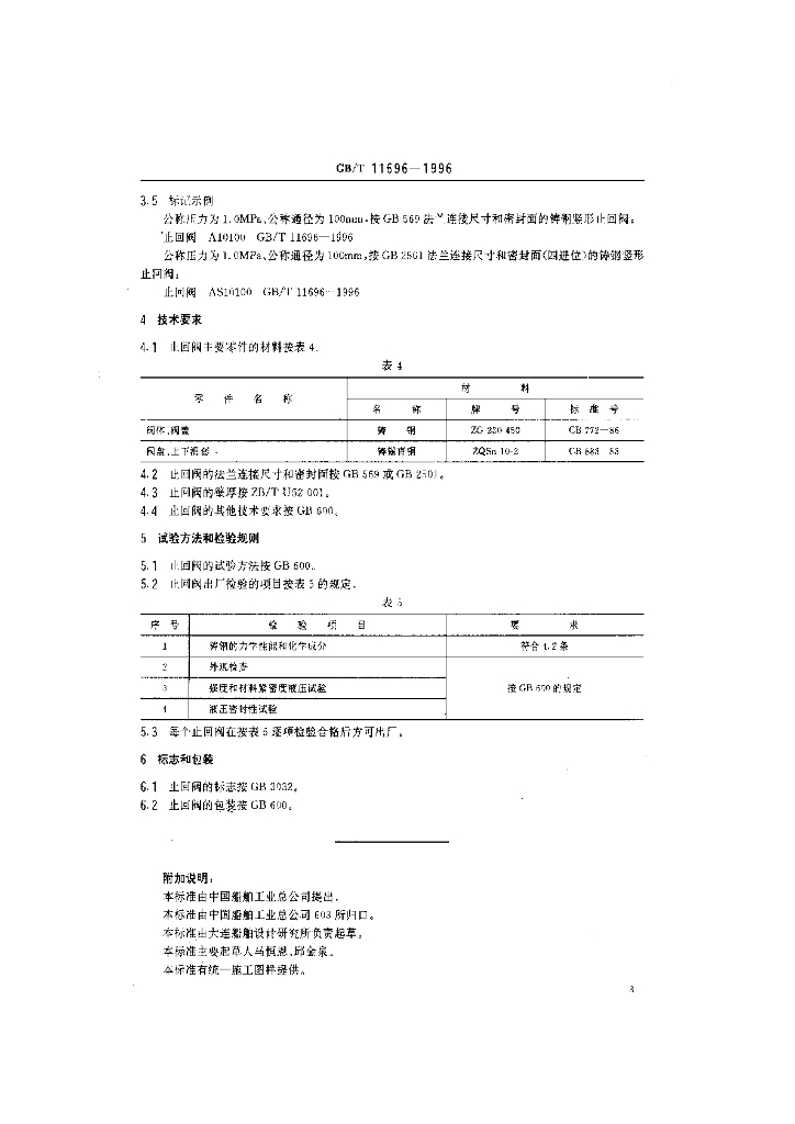 GB/T 11696-1996 标准预览