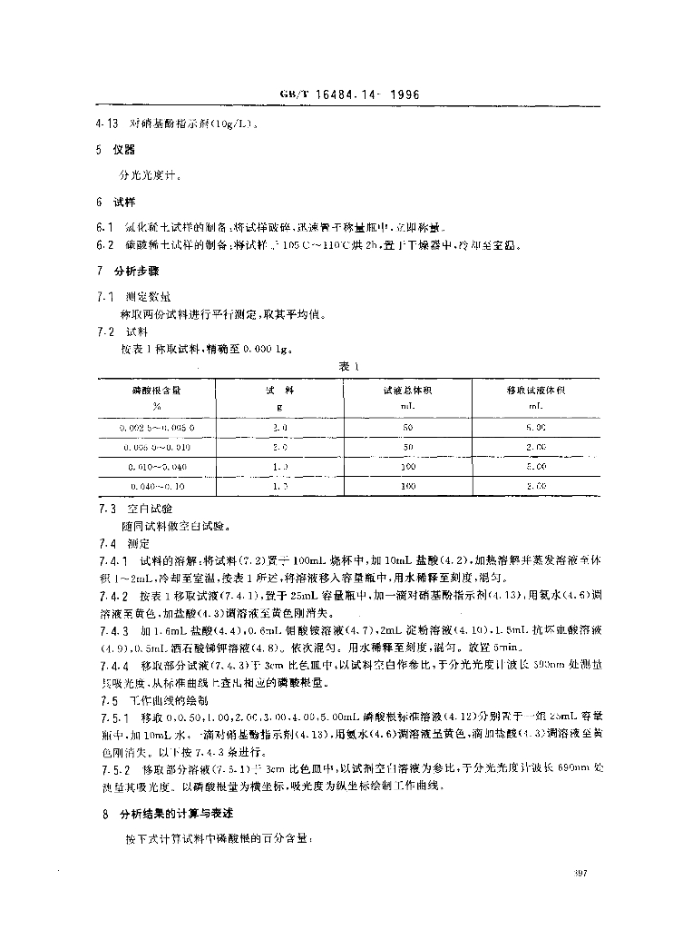 GB/T 16484.14-1996 标准预览