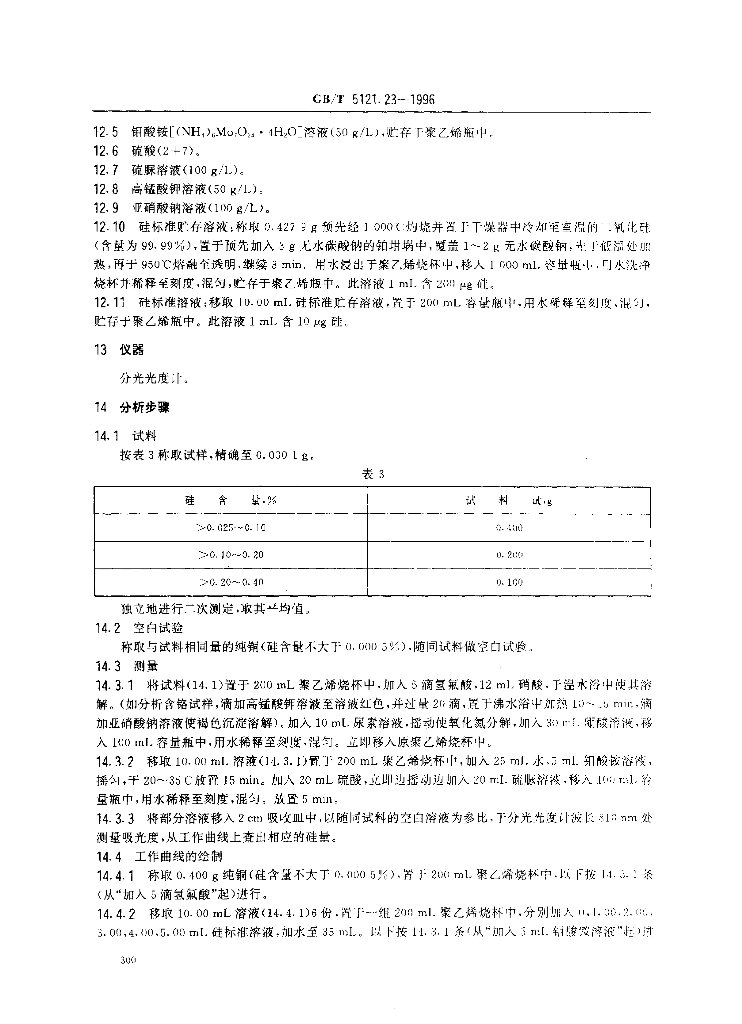 GB/T 5121.23-1996 标准预览
