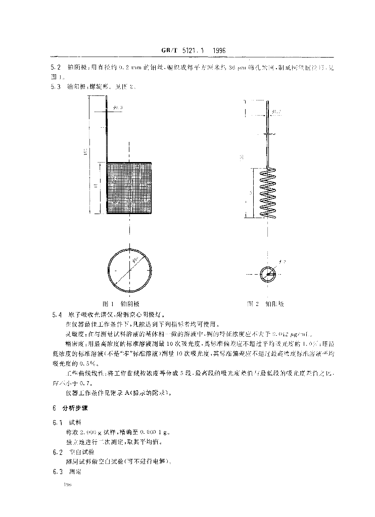 GB/T 5121.1-1996 标准预览