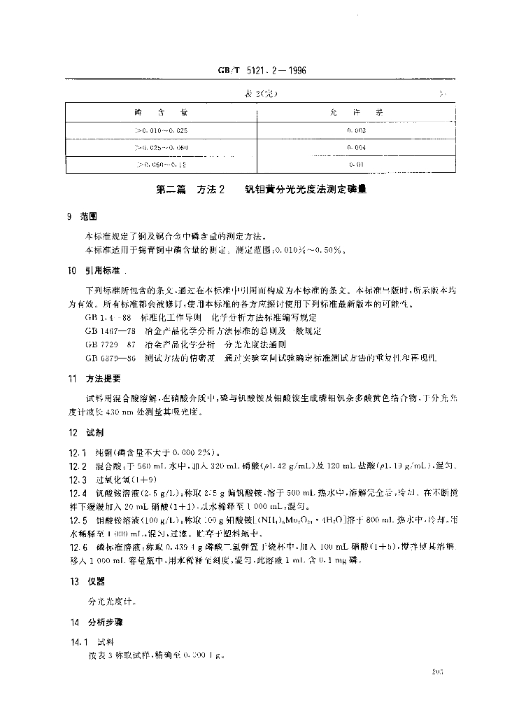 GB/T 5121.2-1996 标准预览