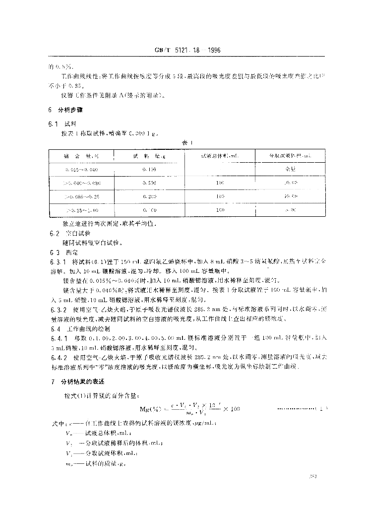 GB/T 5121.18-1996 标准预览