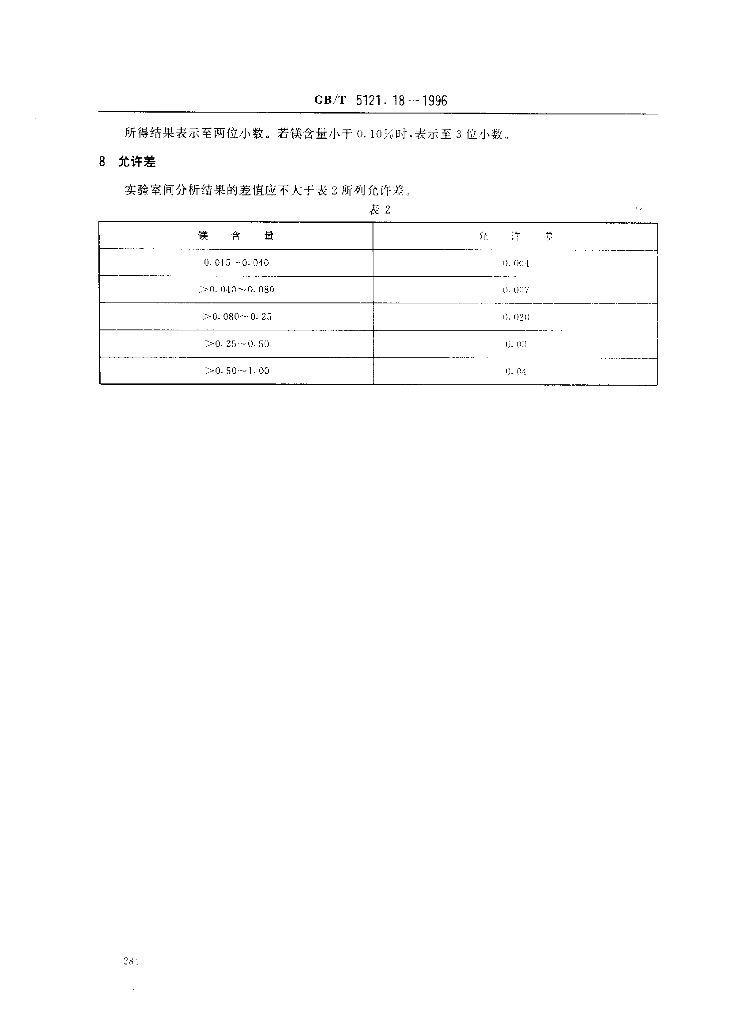 GB/T 5121.18-1996 标准预览