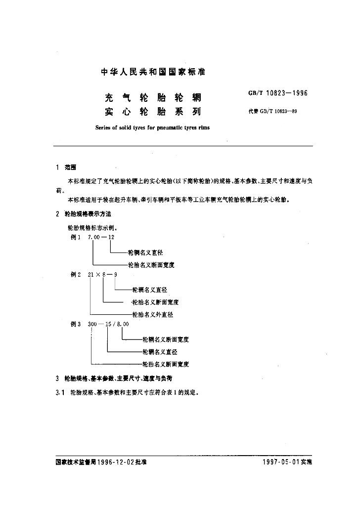 GB/T 10823-1996 标准预览