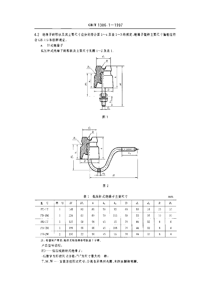GB/T 1386.1-1997 标准预览