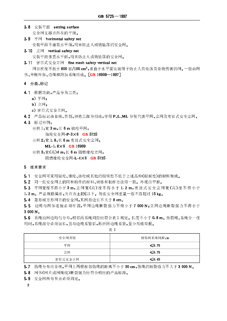GB 5725-1997 标准预览