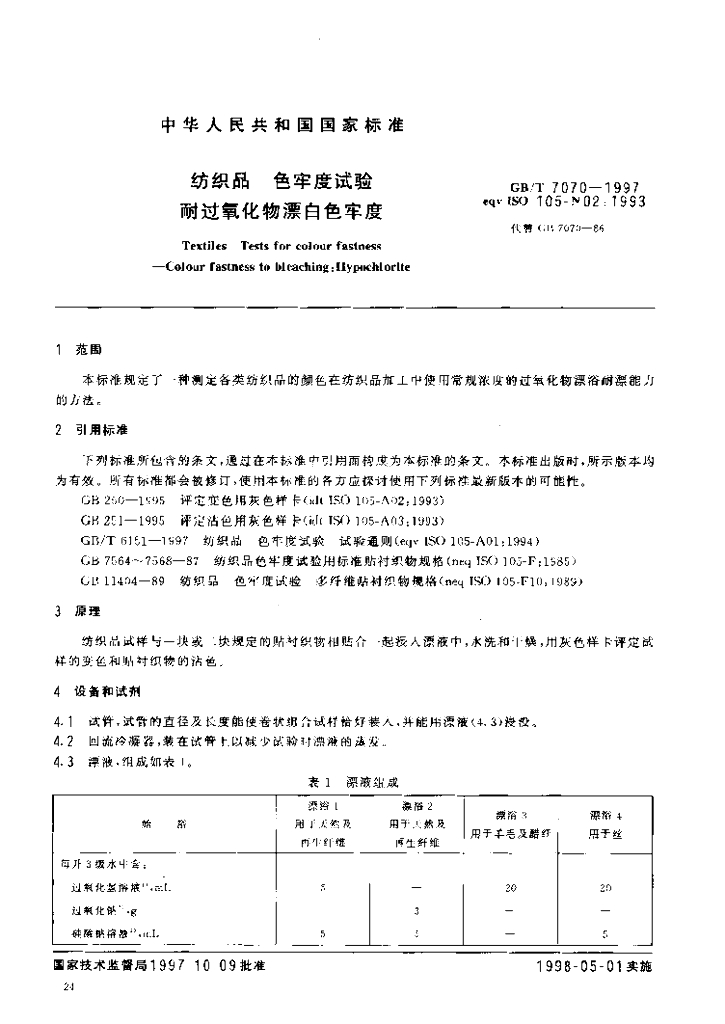 GB/T 7070-1997 标准预览