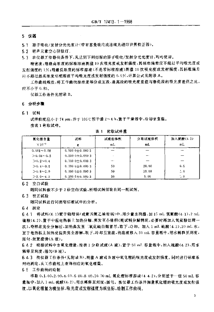 GB/T 17413.1-1998 标准预览