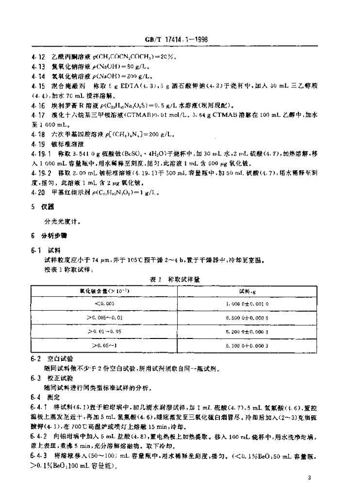 GB/T 17414.1-1998 标准预览