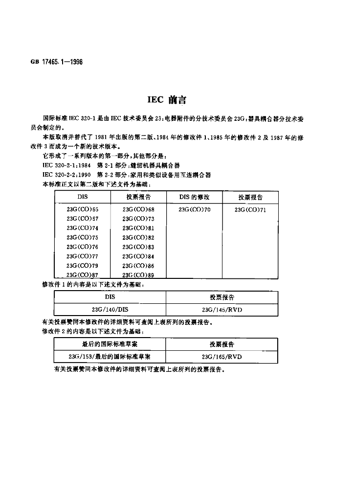 GB 17465.1-1998 标准预览
