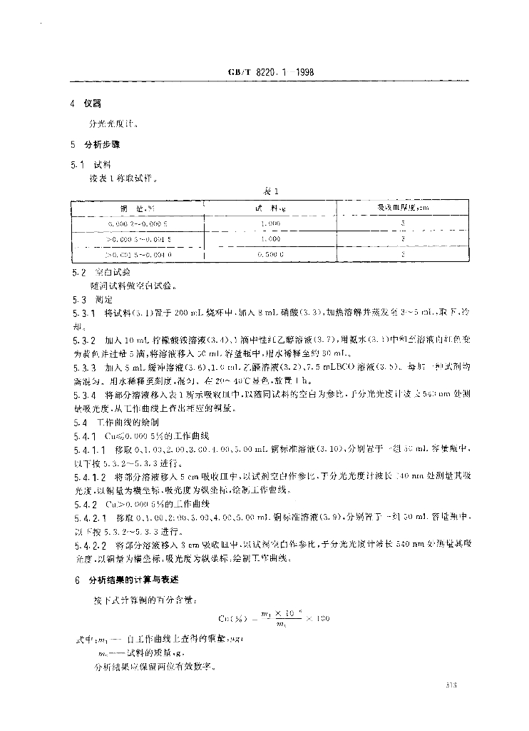 GB/T 8220.1-1998 标准预览