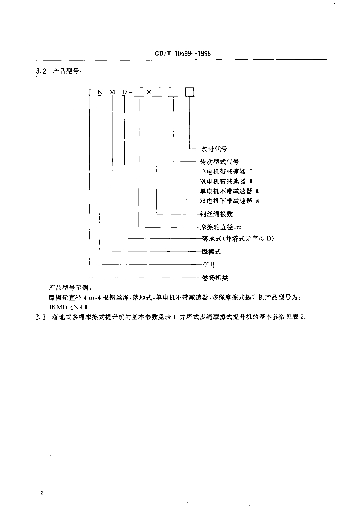 GB/T 10599-1998 标准预览