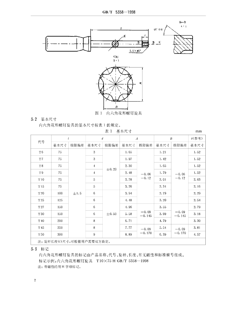GB/T 5358-1998 标准预览
