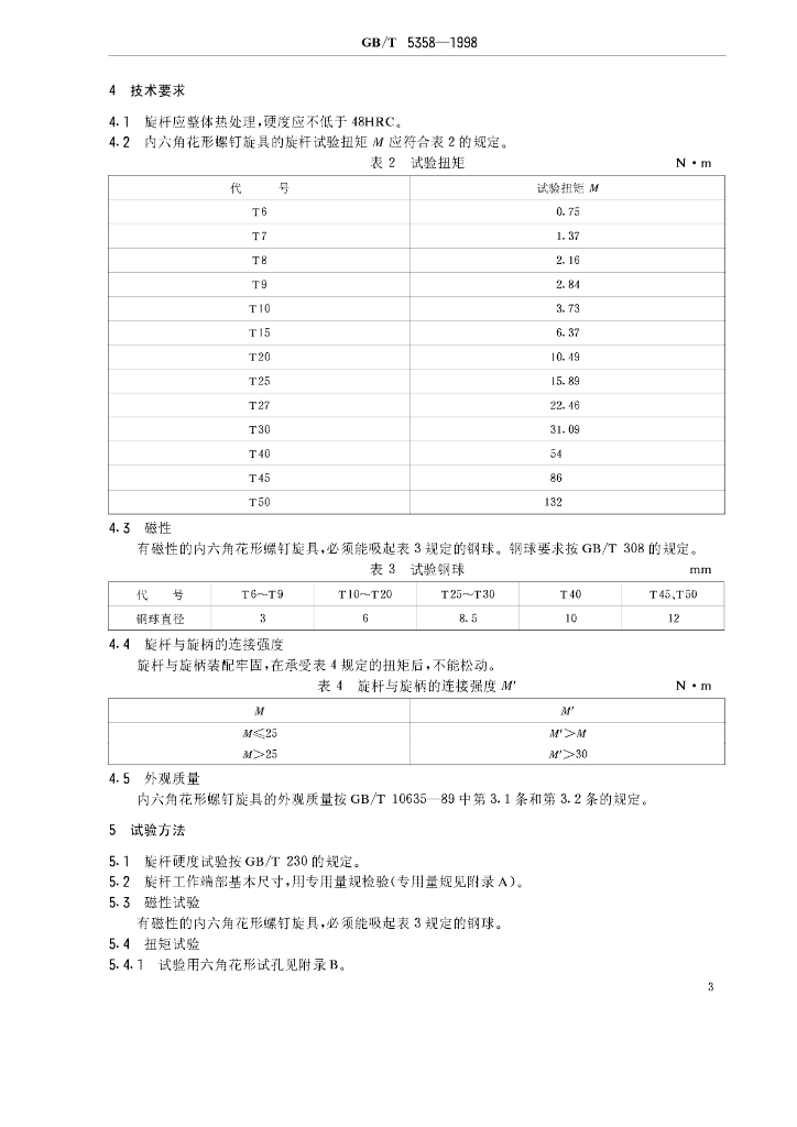 GB/T 5358-1998 标准预览