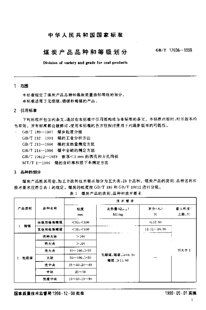 GB/T 17608-1998 标准预览