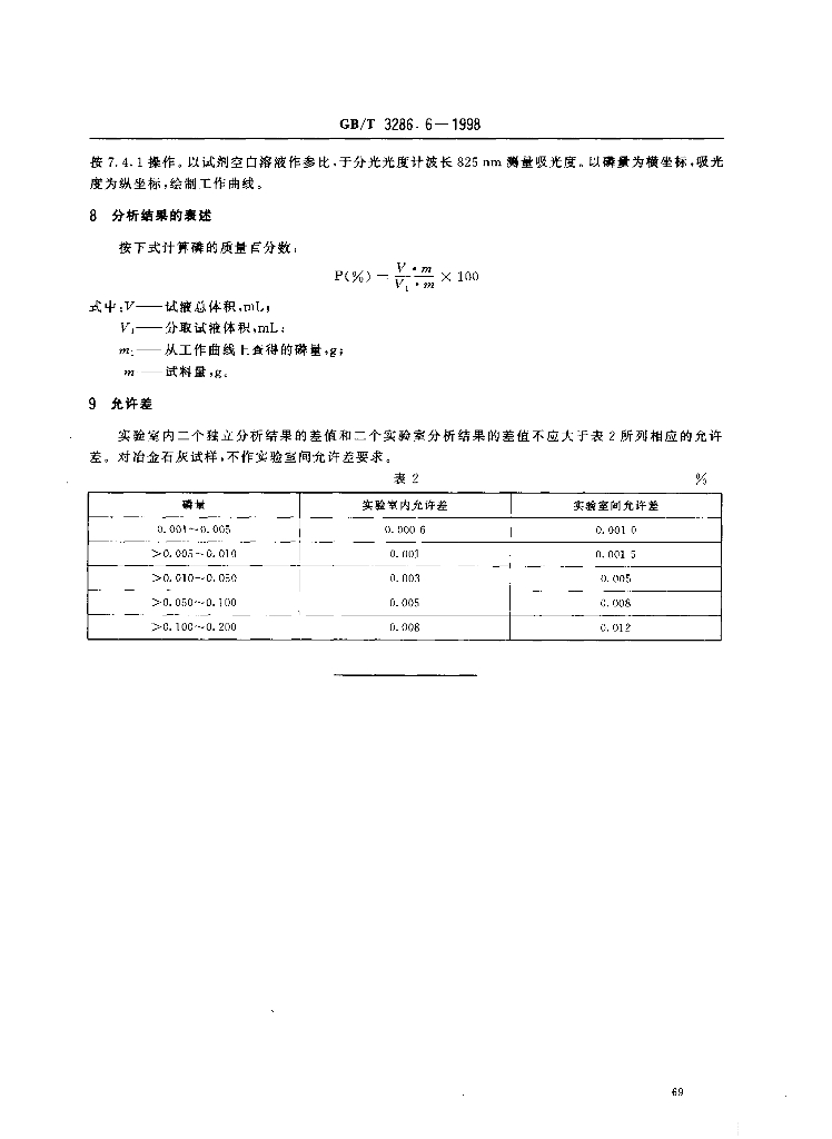 GB/T 3286.6-1998 标准预览