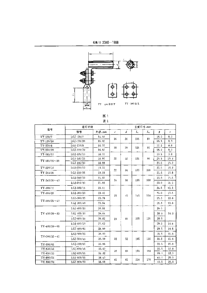 GB/T 2340-1998 标准预览