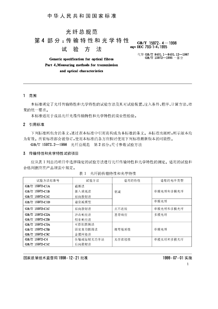 GB/T 15972.4-1998 标准预览