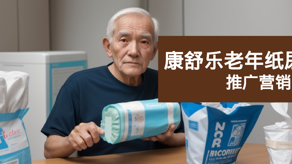 康舒乐老年纸尿裤推广营销方案