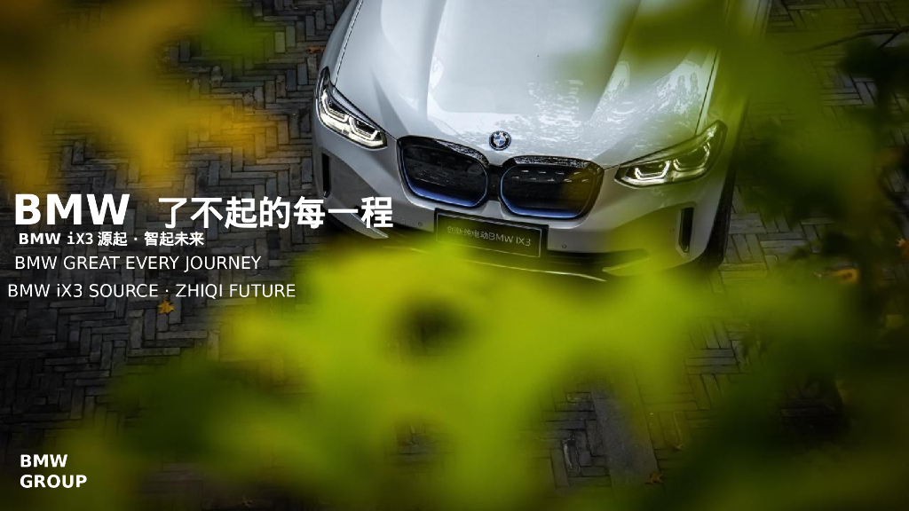 BMW IX3试驾系列“了不起的每一程”主题活动策划方案
