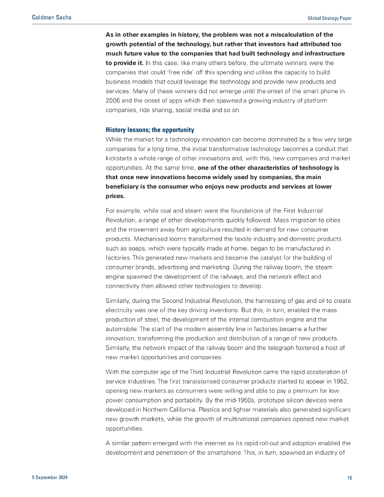 高盛：2024年全球策略报告：人工智能投资决策-买还是不买（英文版）_第10页