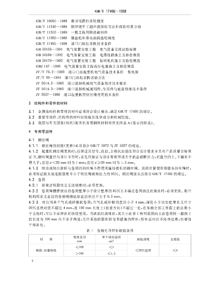 GB/T 17496-1998 标准预览