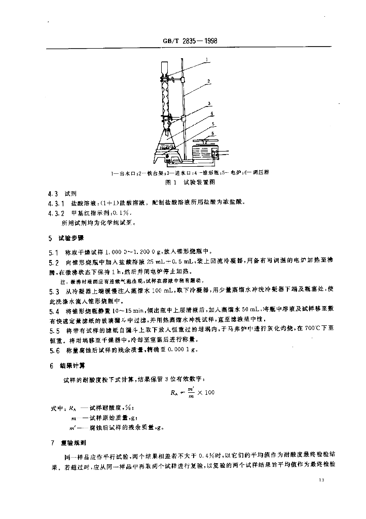 GB/T 2835-1998 标准预览