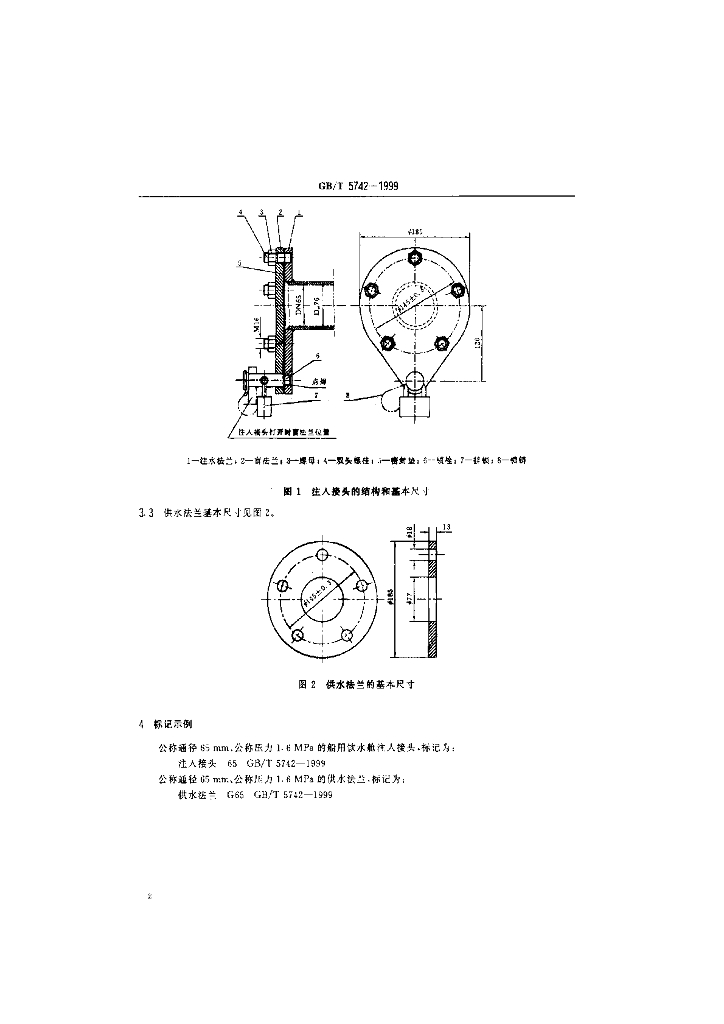 GB/T 5742-1999 标准预览