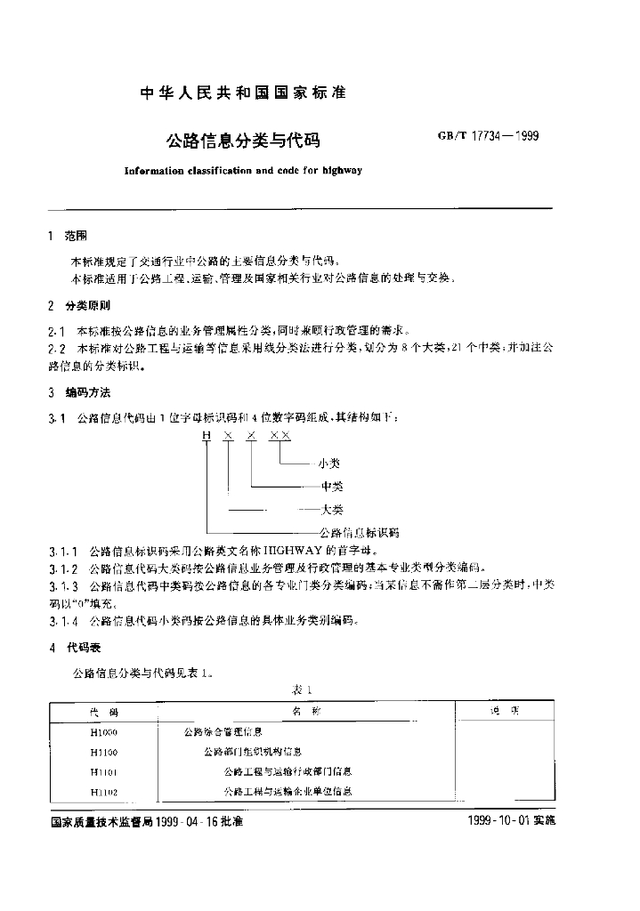 GB/T 17734-1999 标准预览