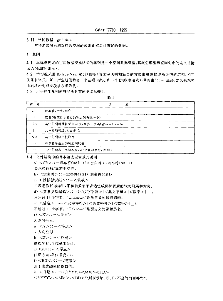 GB/T 17798-1999 标准预览