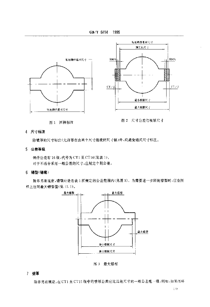 GB/T 6414-1999 标准预览