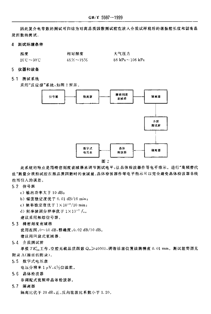 GB/T 5597-1999 标准预览
