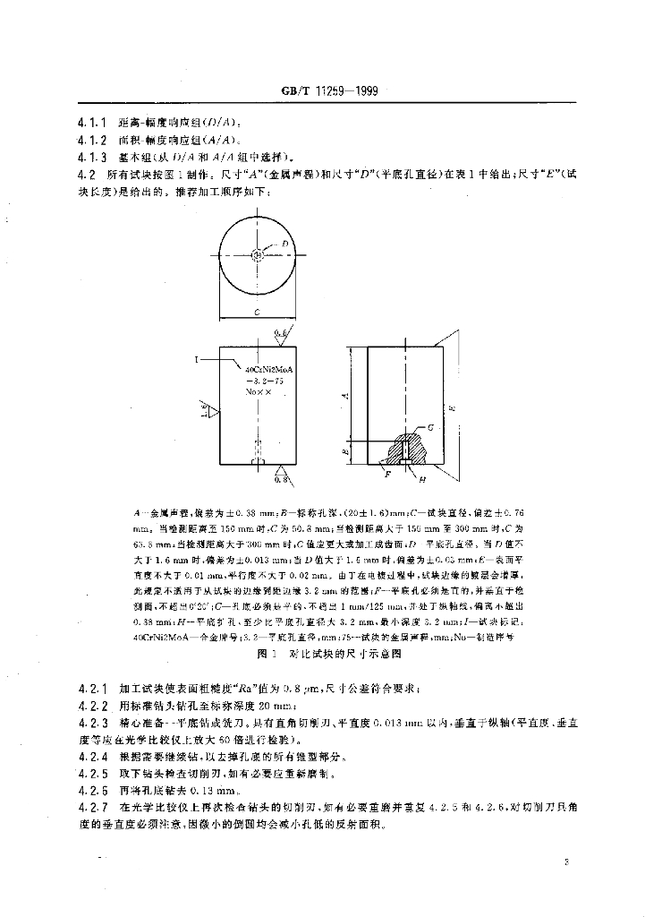 GB/T 11259-1999 标准预览