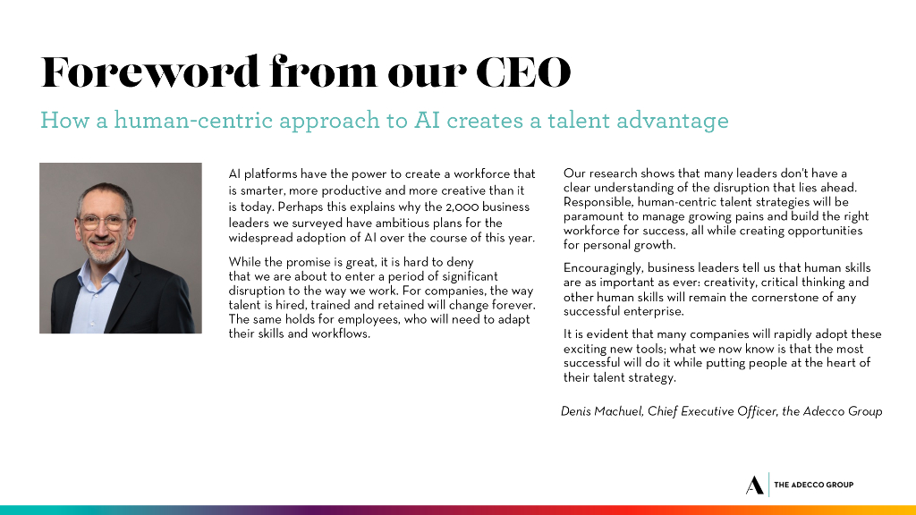 The Adecco Group：2024年人工智能大背景下如何创造人才优势洞察报告（英文版）_第6页