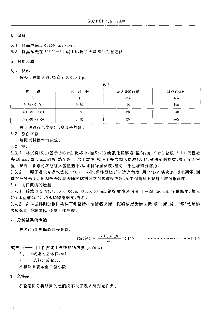 GB/T 8151.6-2000 标准预览