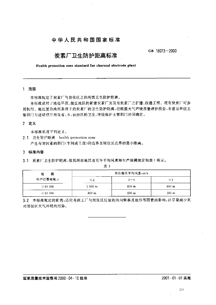 GB 18073-2000 标准预览