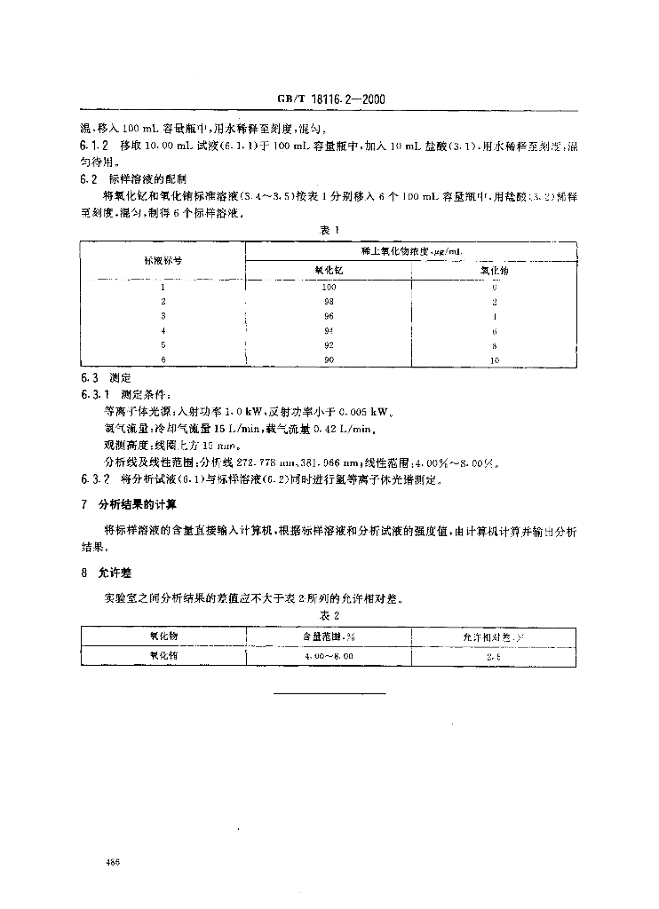 GB/T 18116.2-2000 标准预览