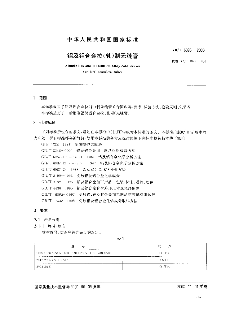 GB/T 6893-2000 标准预览