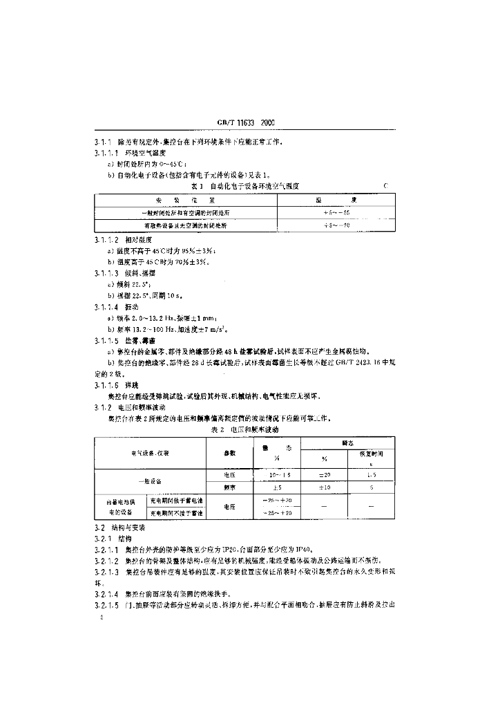 GB/T 11633-2000 标准预览