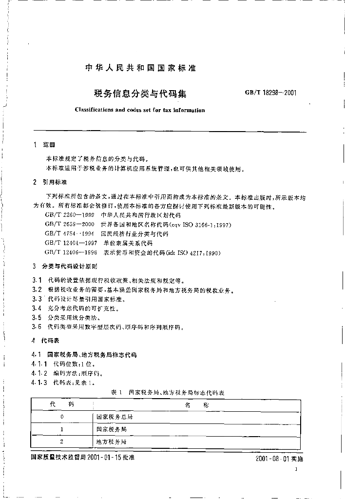 GB/T 18298-2001 标准预览