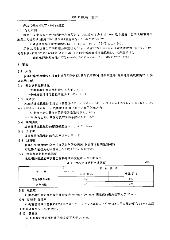 GB/T 18369-2001 标准预览