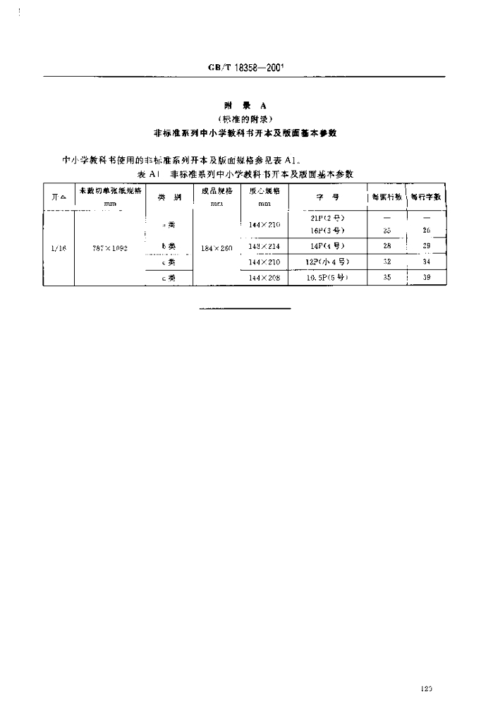 GB/T 18358-2001 标准预览