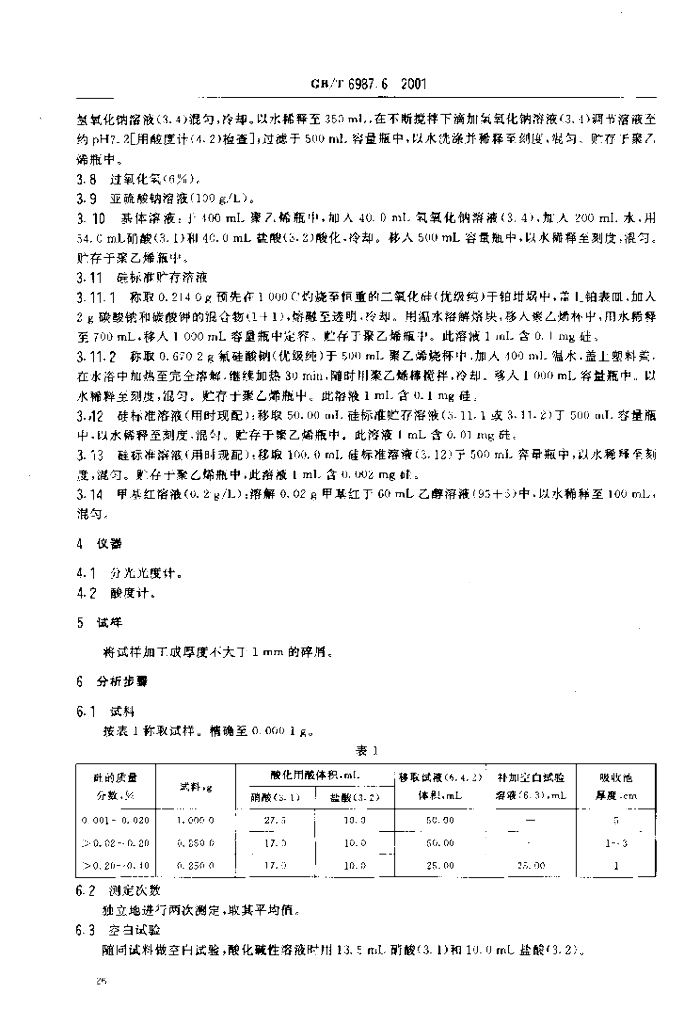 GB/T 6987.6-2001 标准预览