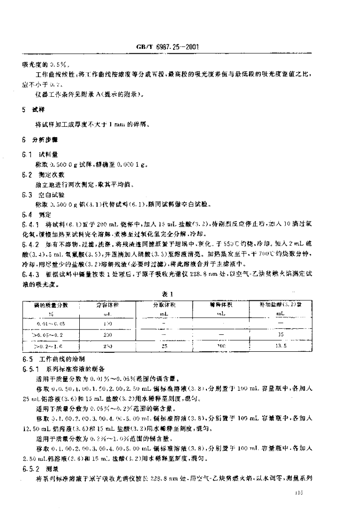 GB/T 6987.25-2001 标准预览