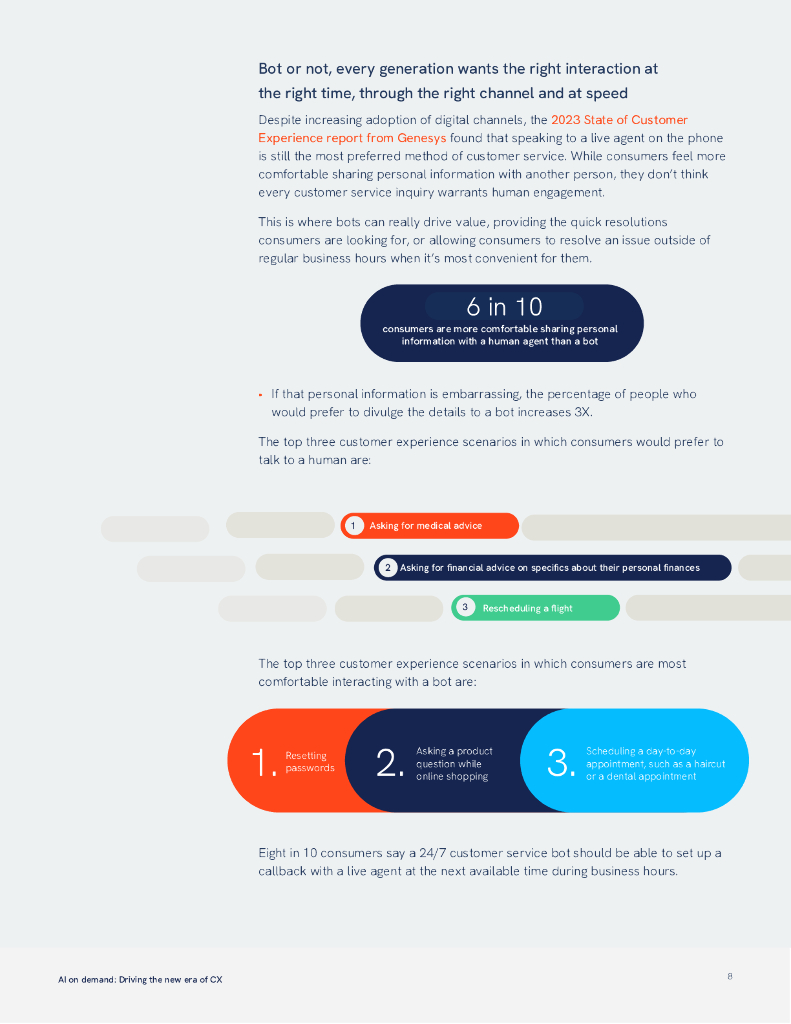 GENESYS：2024年人类与人工智能的协同：推动客户体验的新时代报告（英文版）_第8页