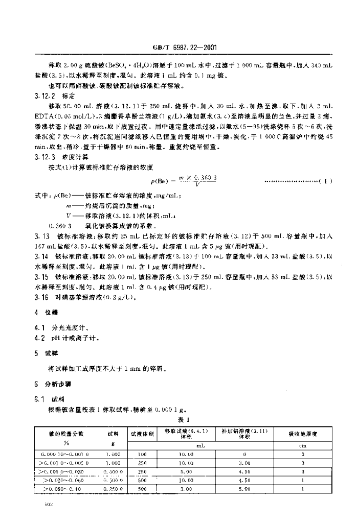 GB/T 6987.22-2001 标准预览