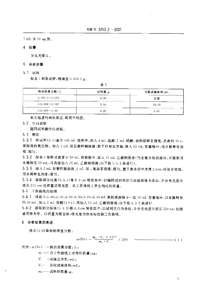 GB/T 3253.2-2001 标准预览